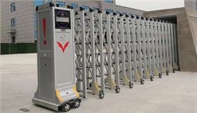 河南宏輝醫(yī)療科技有限公司采用華捷盛電動伸縮門1
