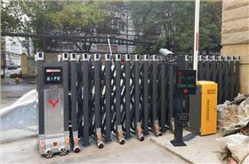 華捷盛電動伸縮門、車牌識別道閘應(yīng)用于中財(cái)大廈