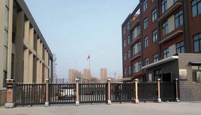 華捷盛電動伸縮門應(yīng)用于上街區(qū)孟津路基督教堂