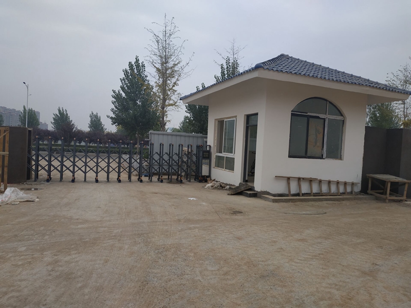 華捷盛電動伸縮門應(yīng)用于安陽北大附小
