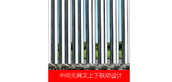 2011歐雷克斯精鋼型A608（單排）電動伸縮門價格_尺寸
